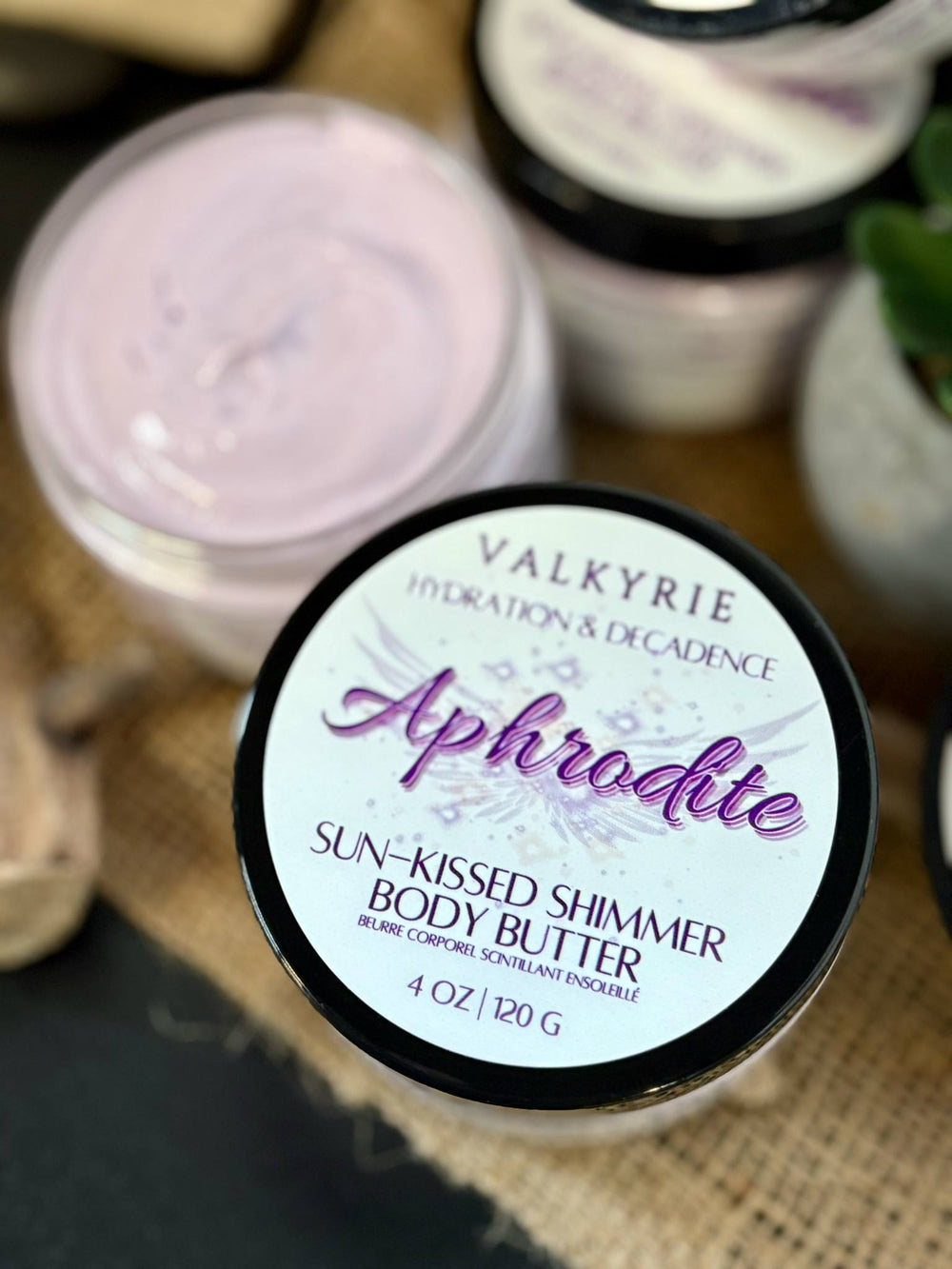 Beurre corporel - Fleur de baie sauvage, éclat ensoleillé (anciennement Aphrodite)