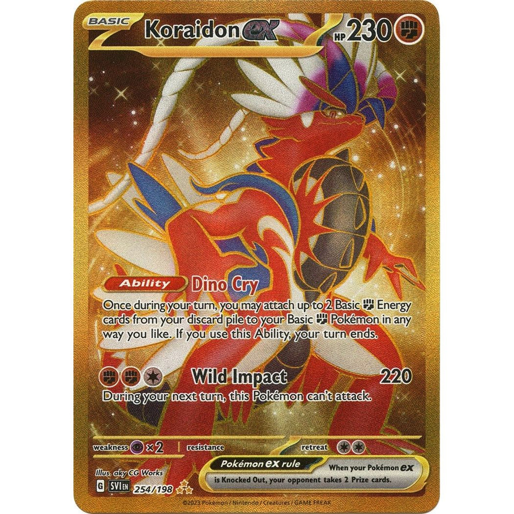 Koraidon ex (254/198) (SVI)