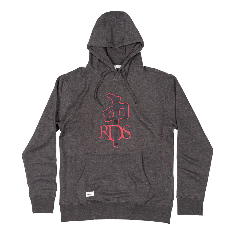 Red Dragon 'OG Logo' Hoodie - Charcoal/Black/Red