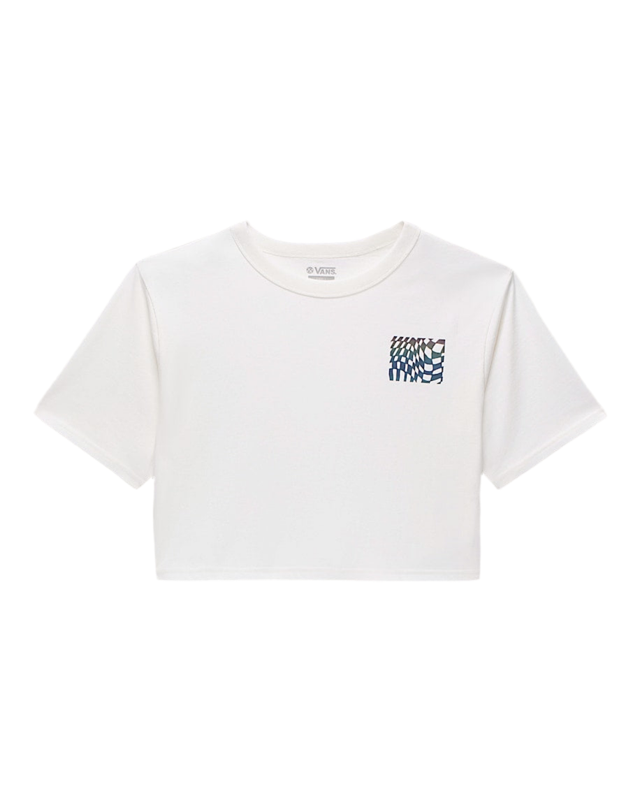 T-shirt court Vans 'Mte Wildthorn Reflective' - Blanc (pour femmes)