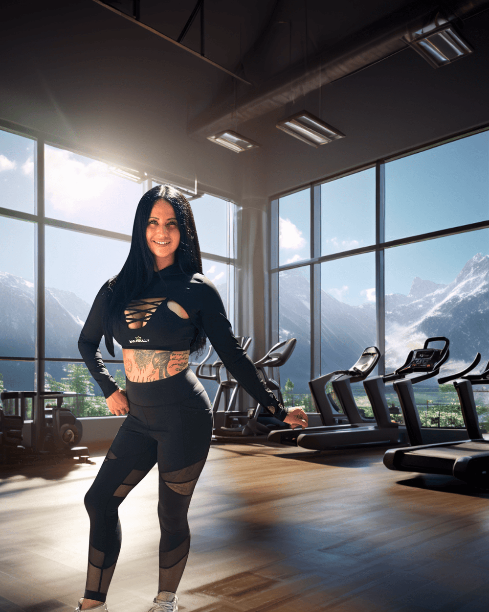 Soutien-gorge de sport et shrug BulkBully pour femmes : Le confort rencontre le style
