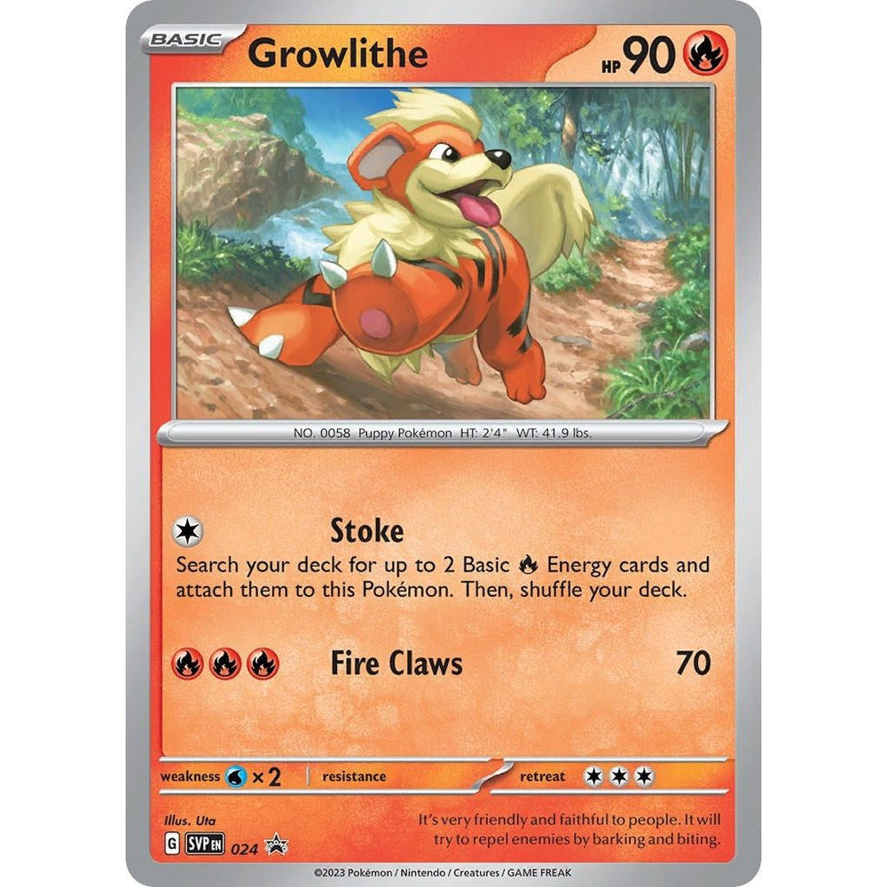 Growlithe - 024 (024) (SVP)