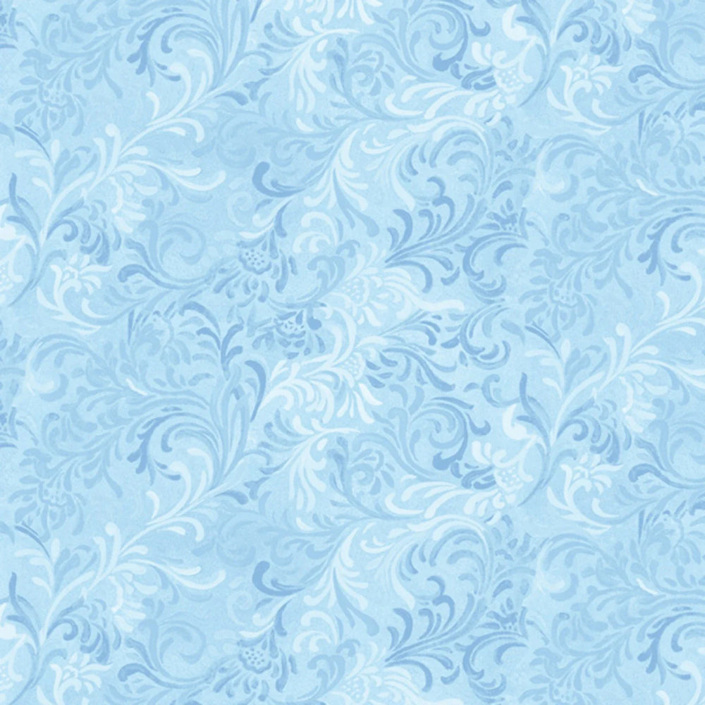 Wilmington Prints' Essential Basics - Light Blue Embellishment