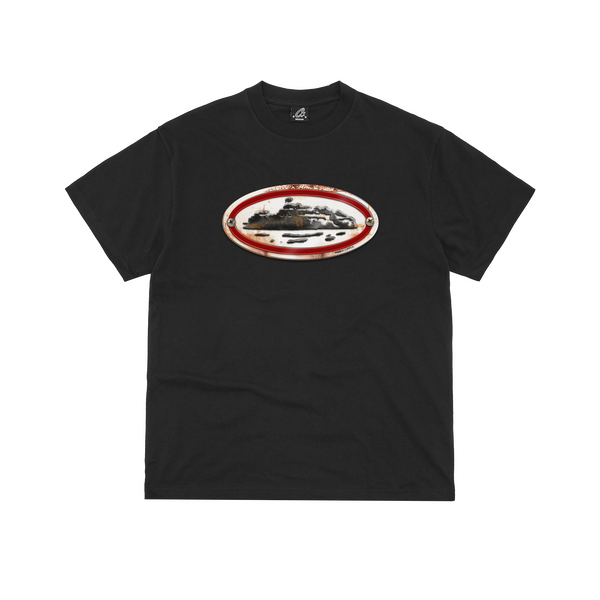 T-shirt 'Rusty' Corteiz - Noir