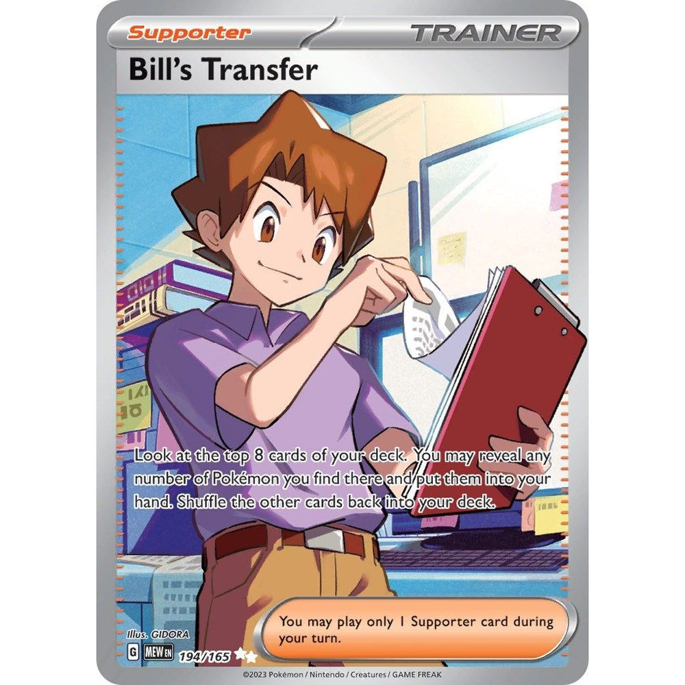 Bill's Transfer (194/165) (MEW)