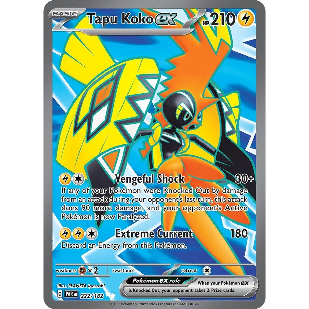 Tapu Koko ex (222/182) (PAR)
