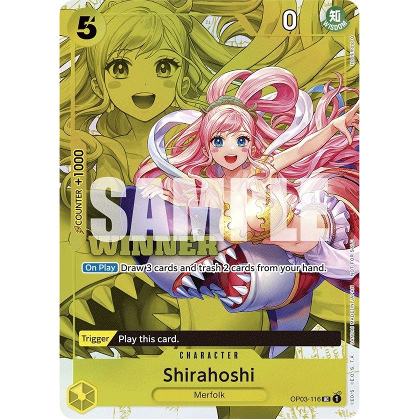 Shirahoshi (Winner Pack Vol. 6) (OP03-116) (OP-PR)