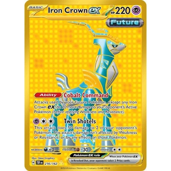 Iron Crown ex (216/162) (TEF)
