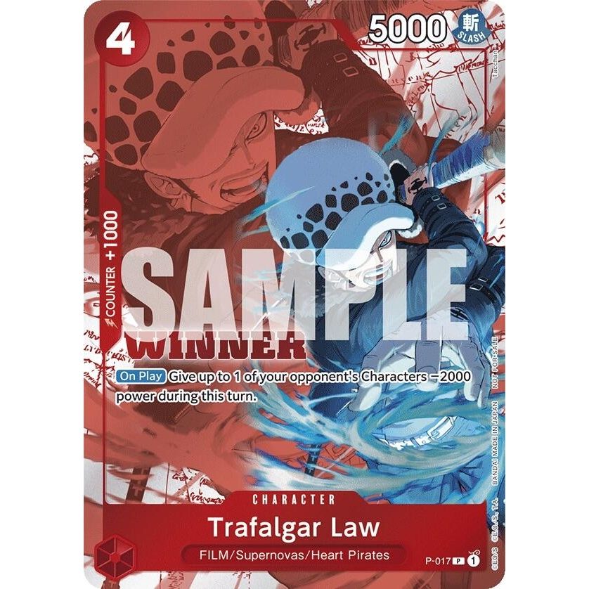 Trafalgar Law (Winner Pack Vol. 7) (P-017) (OP-PR)
