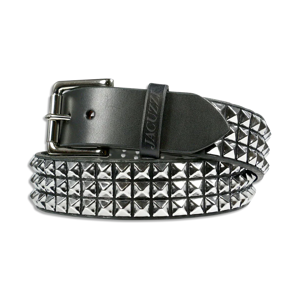 Jacuzzi Unlimited 'PU Studded' Leather Belt - Black