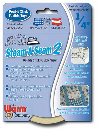 Steam-A-Seam 2 -- 1/4" x 40yds — Cottage Quilting Ltd.
