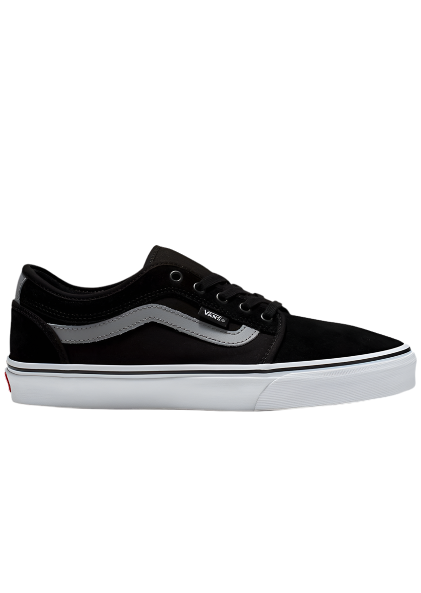 Chaussures Vans 'Chukka Low Sidest Stripe' - Noir/Gris/Blanc