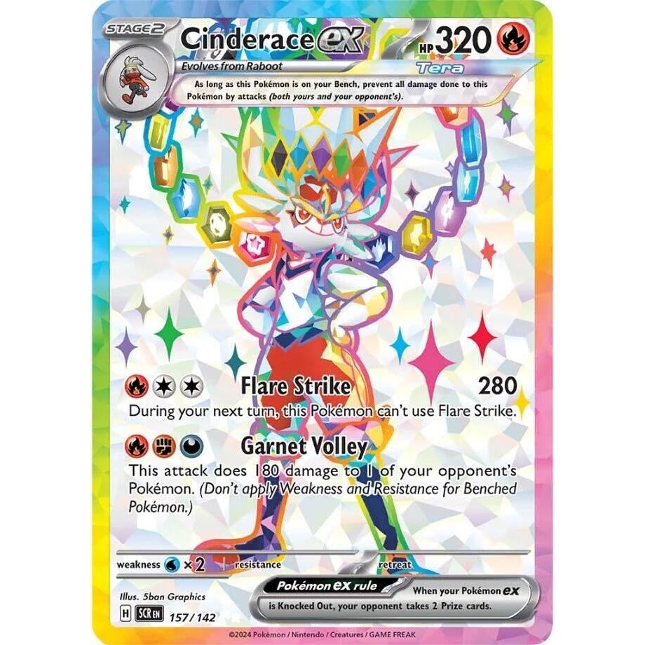 Cinderace ex (157/142) (SCR)