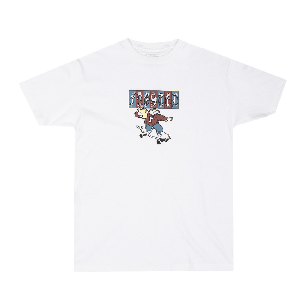Frosted Skateboards 'Chill Bear' Tee - White