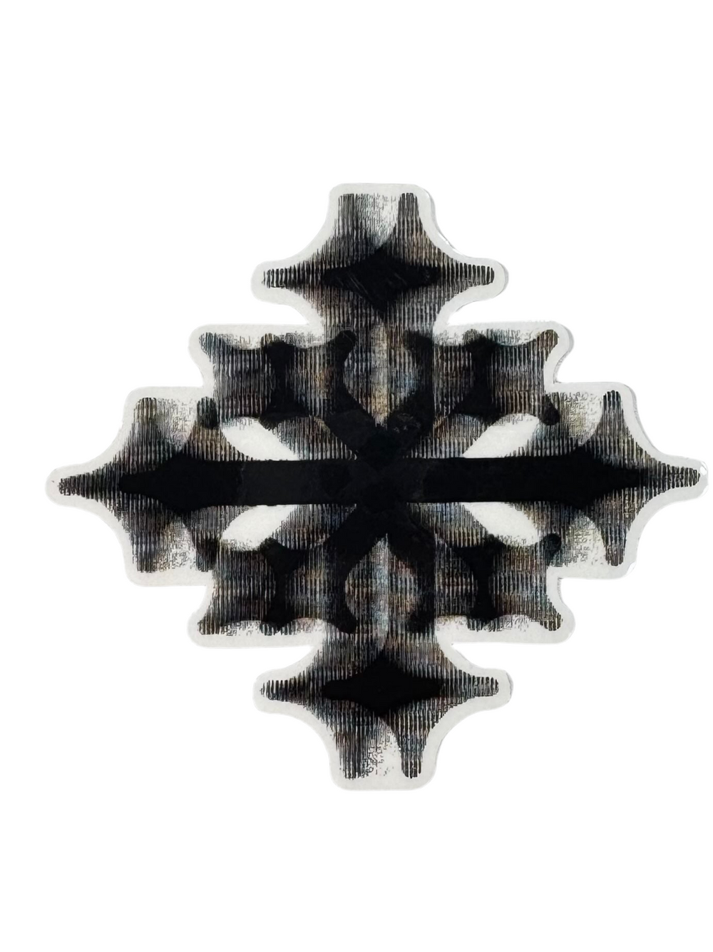 Disorder Skateboards 'Cut Out' Sticker - Black