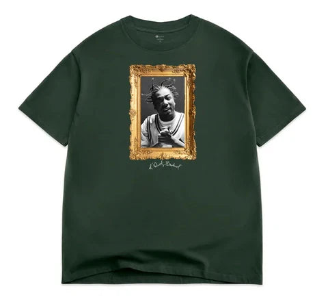 Color Bars x Ol’ Dirty Bastard 'Portrait' Tee - Forest Green
