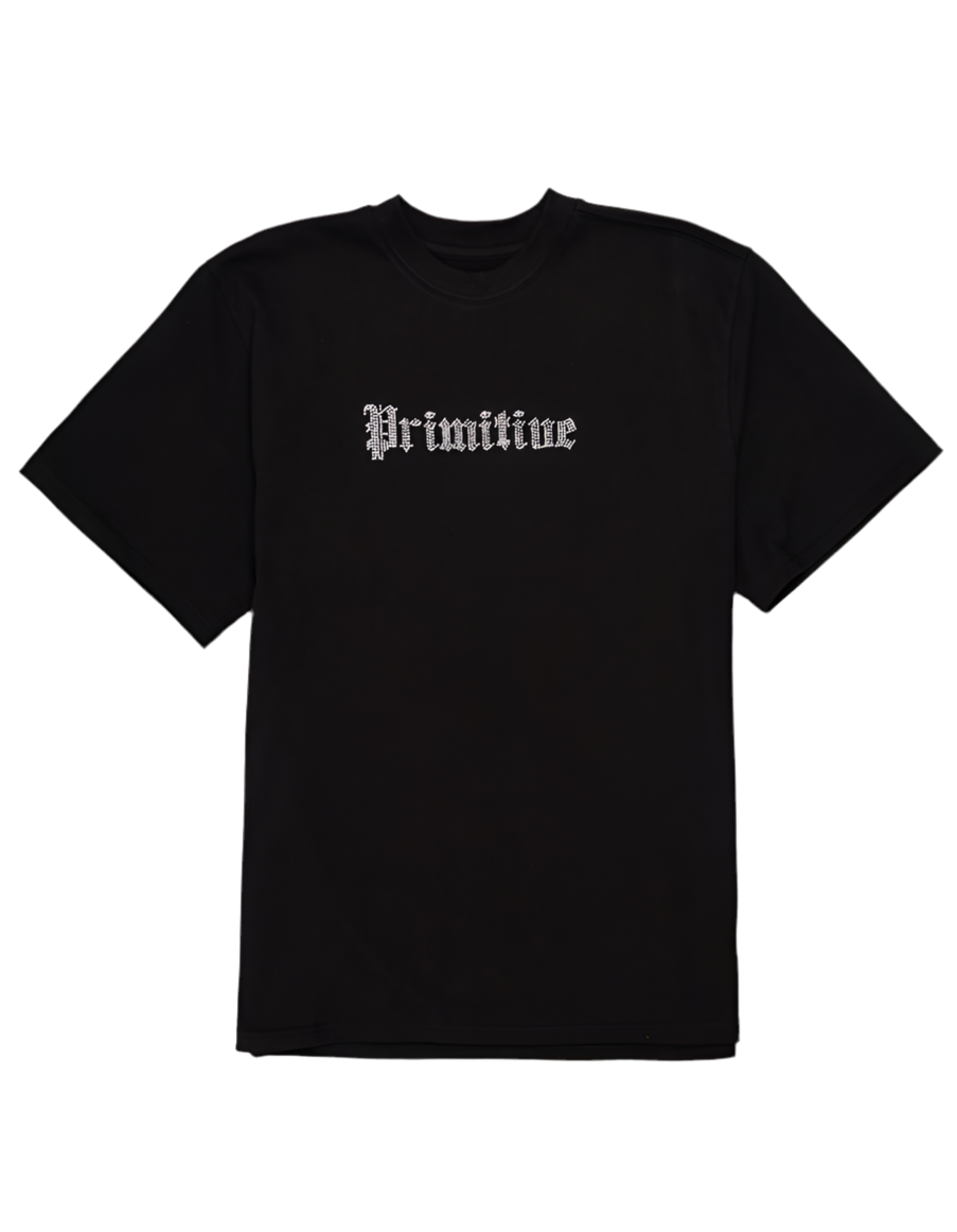 T-shirt 'Reflect Rhinestone' HW Primitif - Noir