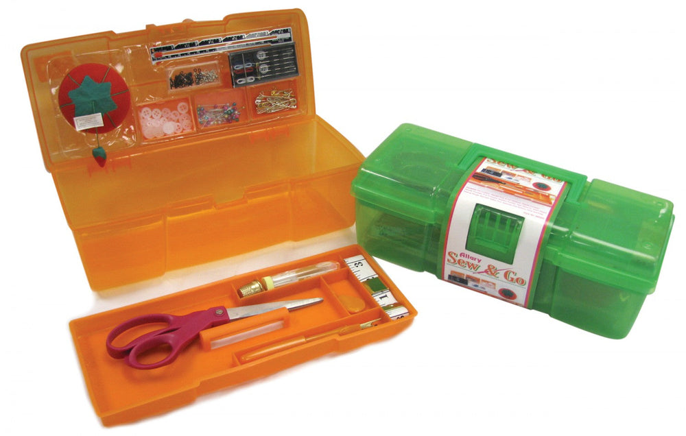 Premium Sew & Go Sewing Kit In A Caddy - DAMAGED