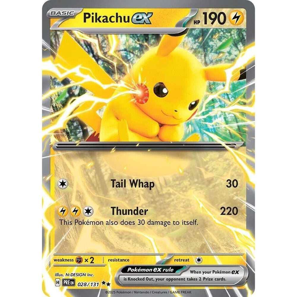 Pikachu ex (028/131) (PRE)