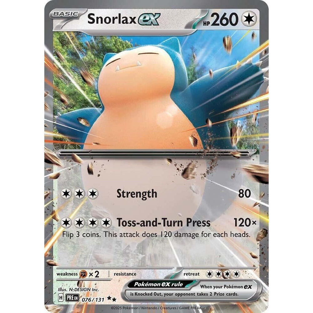Snorlax ex (076/131) (PRE)