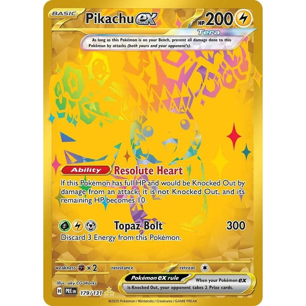 Pikachu ex (179/131) (PRE)