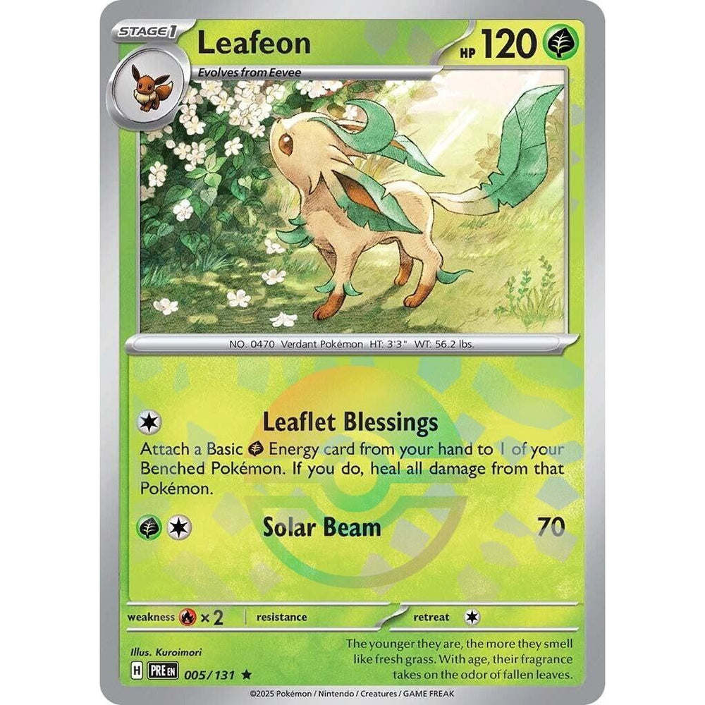 Leafeon (Motif Poké Ball) (005/131) (PRE)