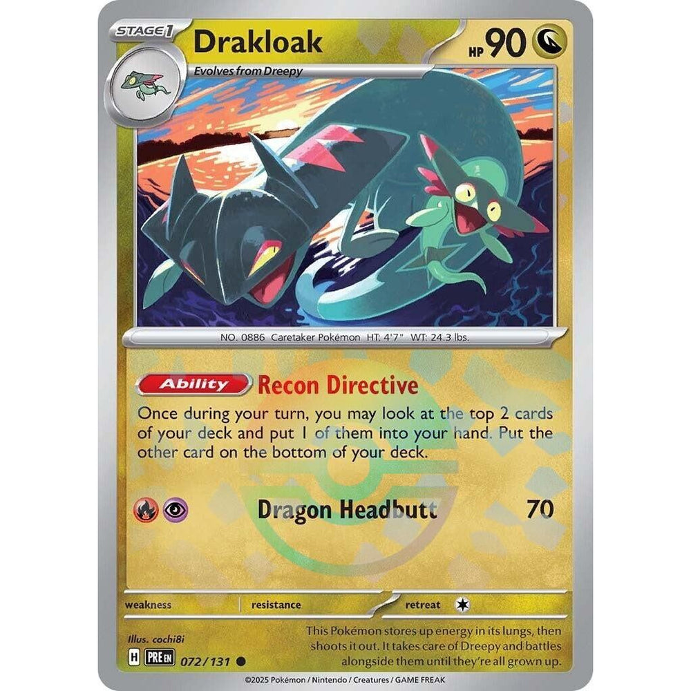 Drakloak (Poke Ball Pattern) (072/131) (PRE)