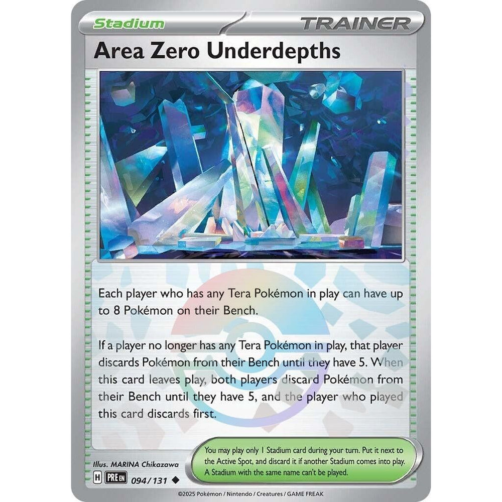 Zone Zéro Sous-Terrains (Motif Poké Ball) (094/131) (PRE)
