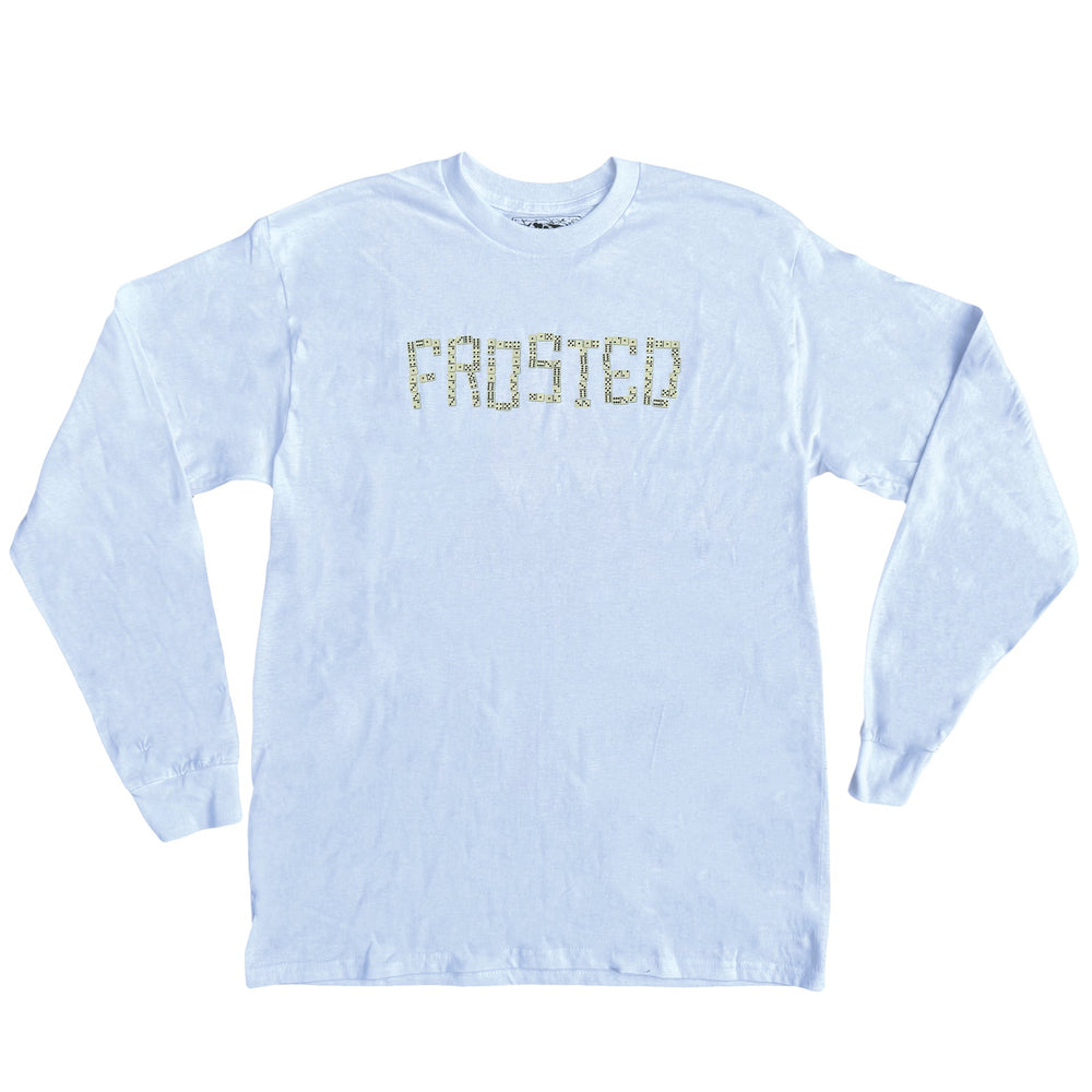 Frosted Skateboards 'Dominos' L/S Tee - White