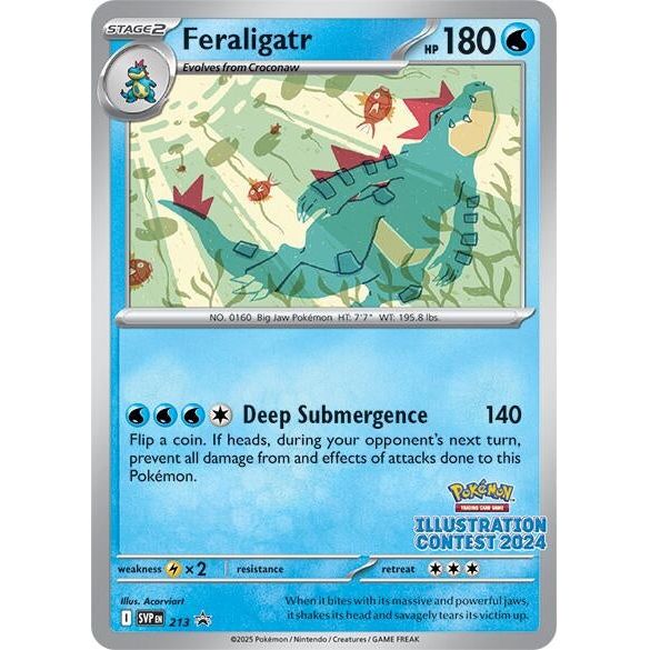 Feraligatr - 213 (Concours d'illustration 2024) (213) (SVP)