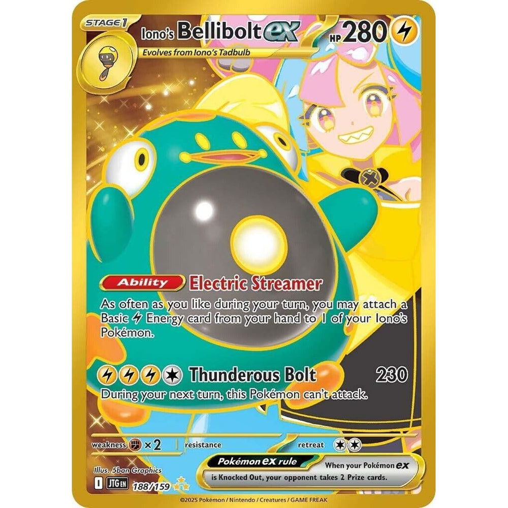 Iono's Bellibolt ex (188/159) (JTG)