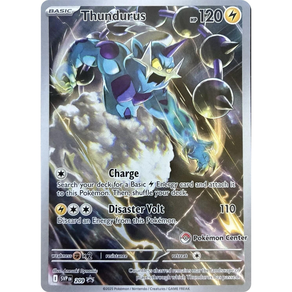 Thundurus - 209 (Pokemon Center Exclusive) (209) (SVP)