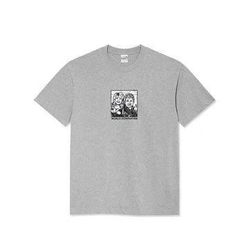 T-shirt Polar Skate Co. 'World Domination' - Gris chiné