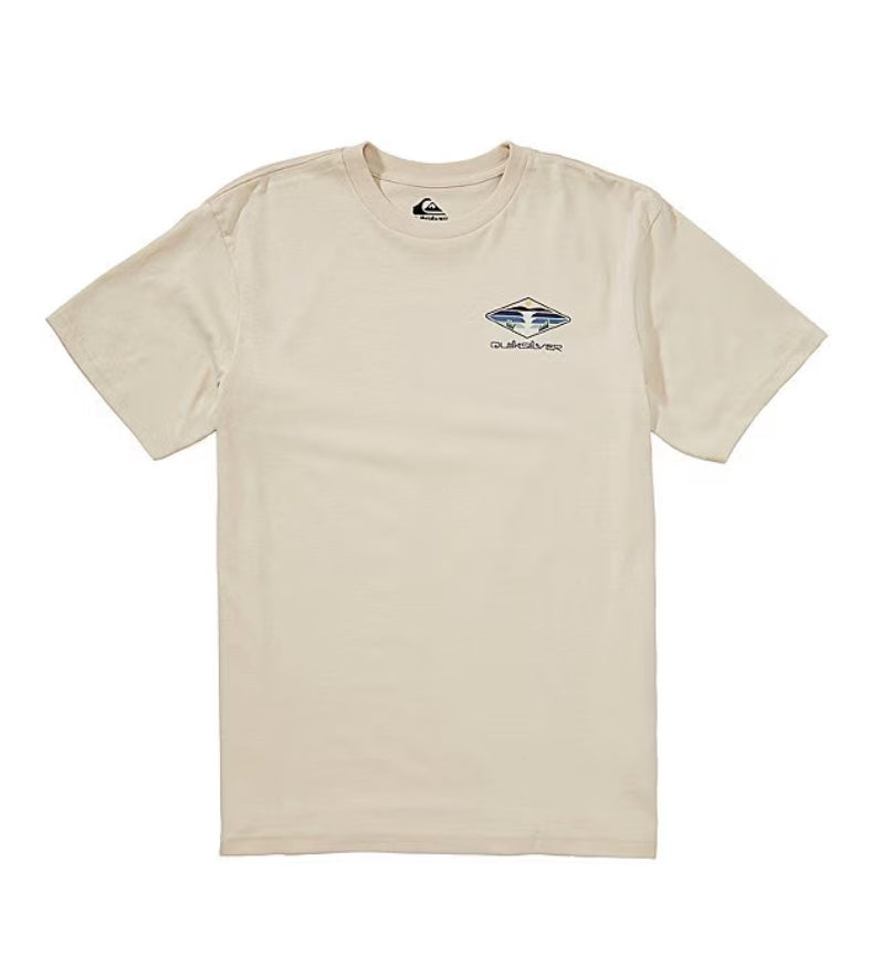 Quiksilver 'Peak Day' Tee - Cream