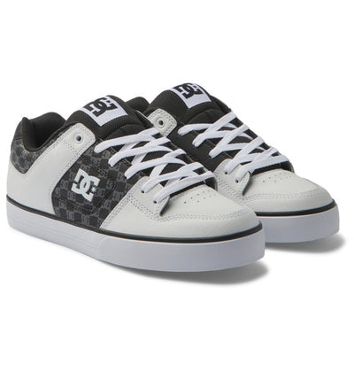 Chaussures DC Shoes 'Pure' - Noir/Blanc/Monogramme