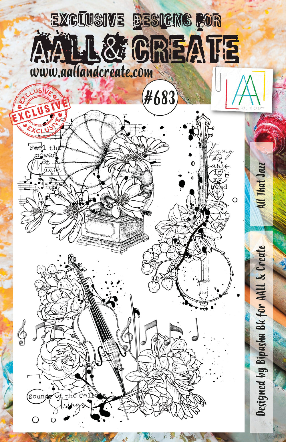 AALL et Create Set de tampons - 683 - All That Jazz