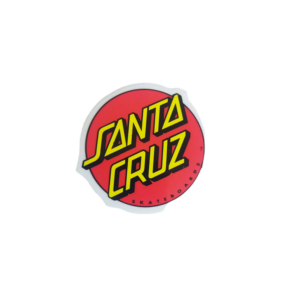 Autocollant 'Classic Dot' Santa Cruz - Rouge