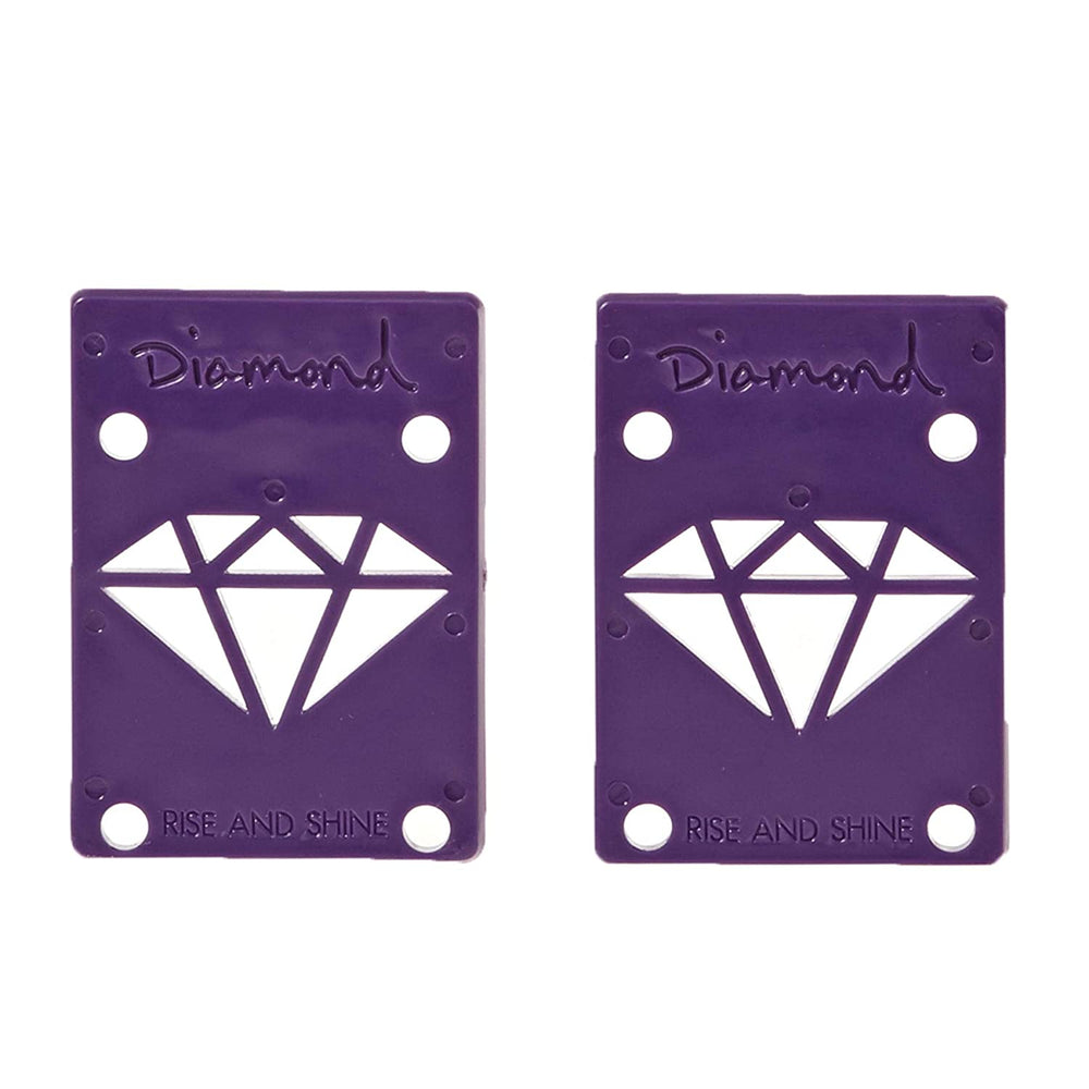 Diamond Supply Co. 'Rise And Shine' Truck Riser Pad - Purple