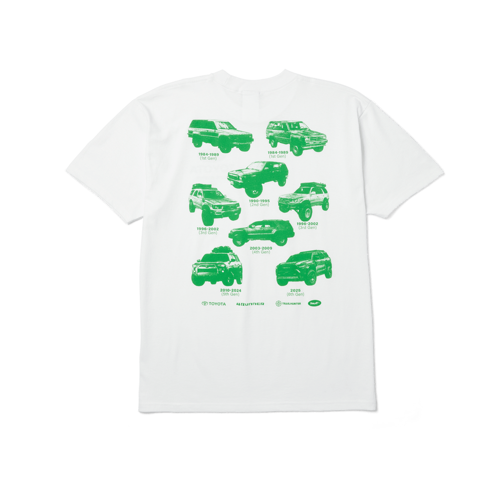 HUF x Toyota Trailhunter 'Generations' Tee - White