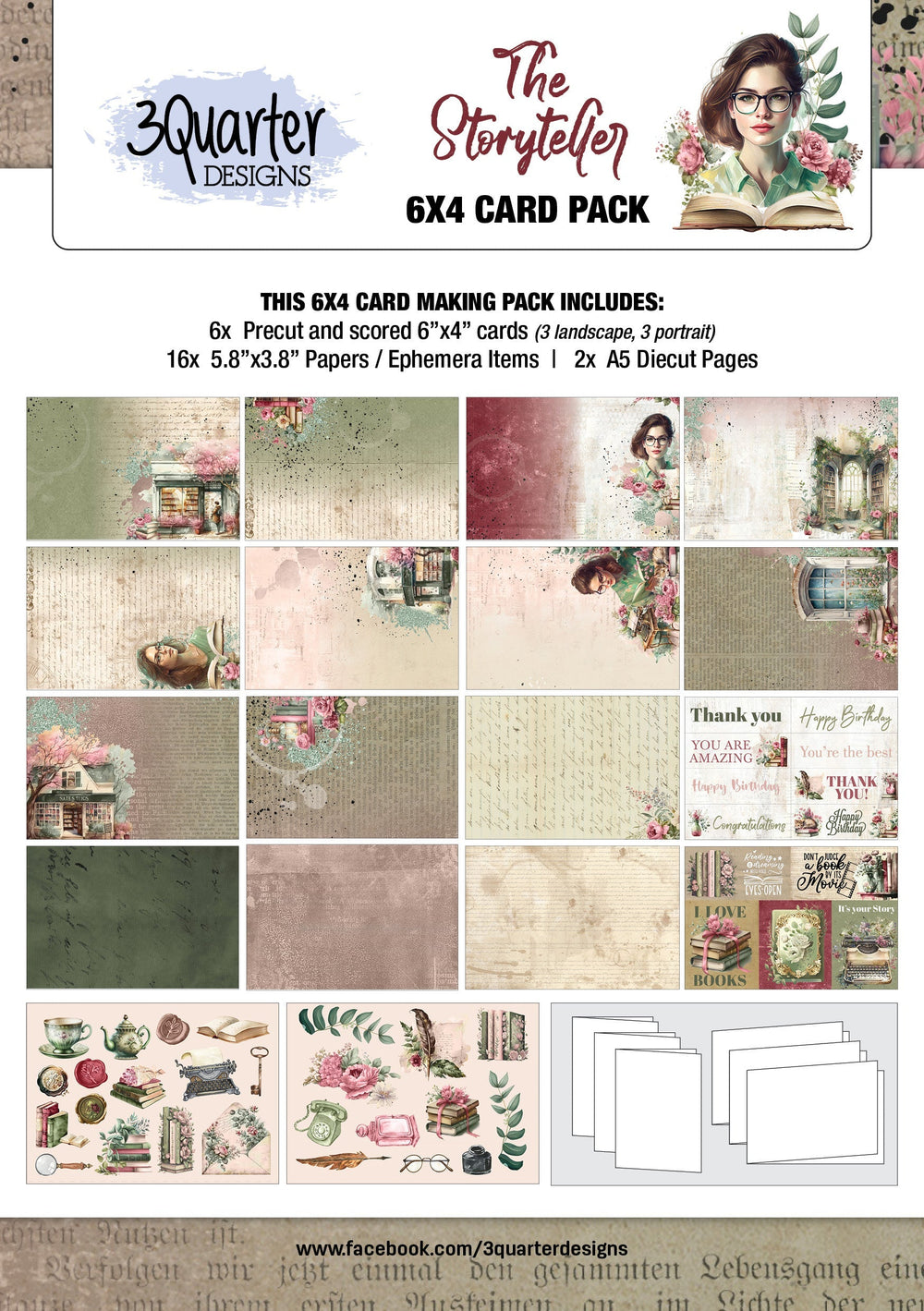Pack de cartes Le Conteur 6x4
