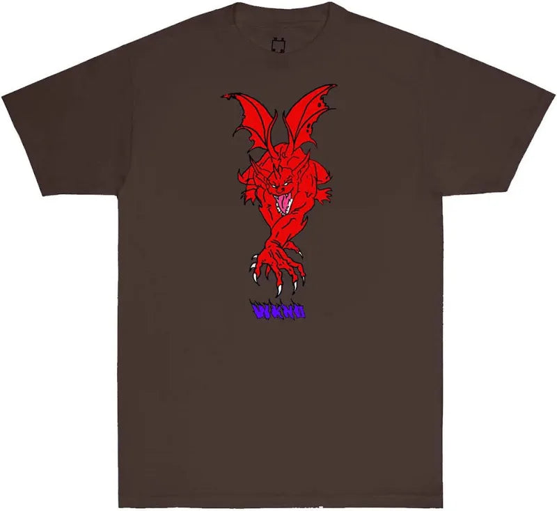 T-shirt WKND 'Hellraiser' - Brun
