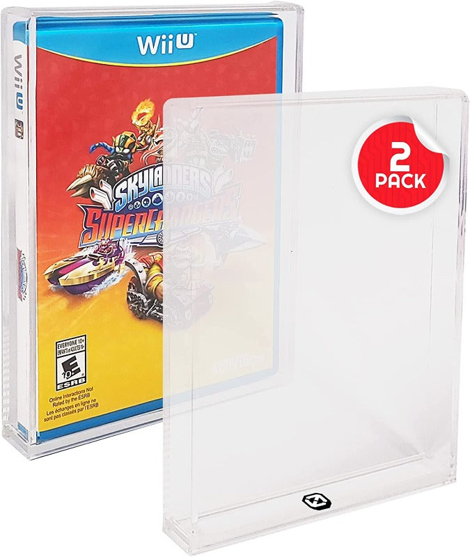 Acrylic Protector DVD (Wii, GameCube, PS2, Xbox, Xbox360)- Pack of 2