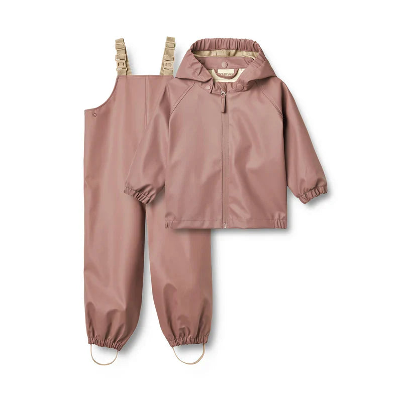Ensemble de pluie Charlie | Lilas poussiéreux | Wheat Kids