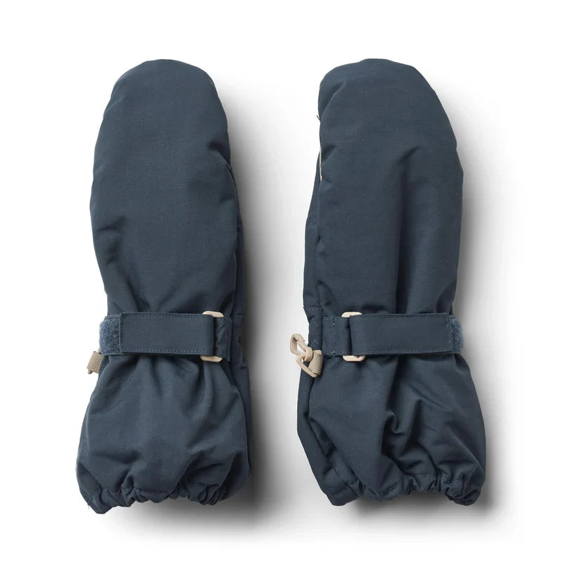 Mitaines imperméables | Bleu foncé | Wheat pour enfants