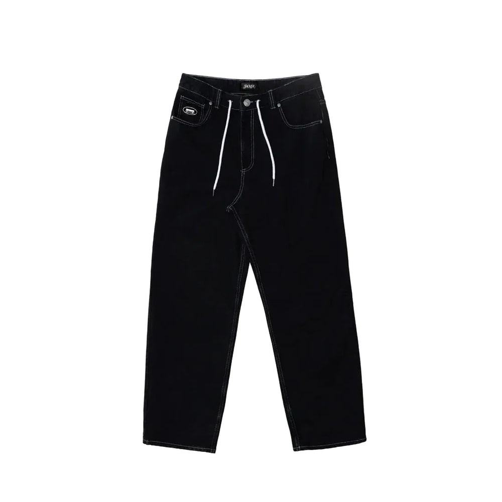 Jacker 'Classic Daily' Denim Pants - Black