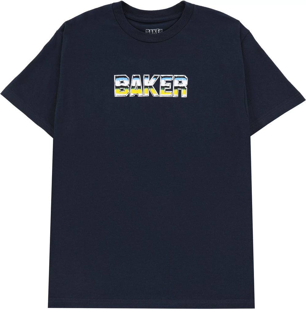 T-shirt Baker 'Chrome Zone' - Marine
