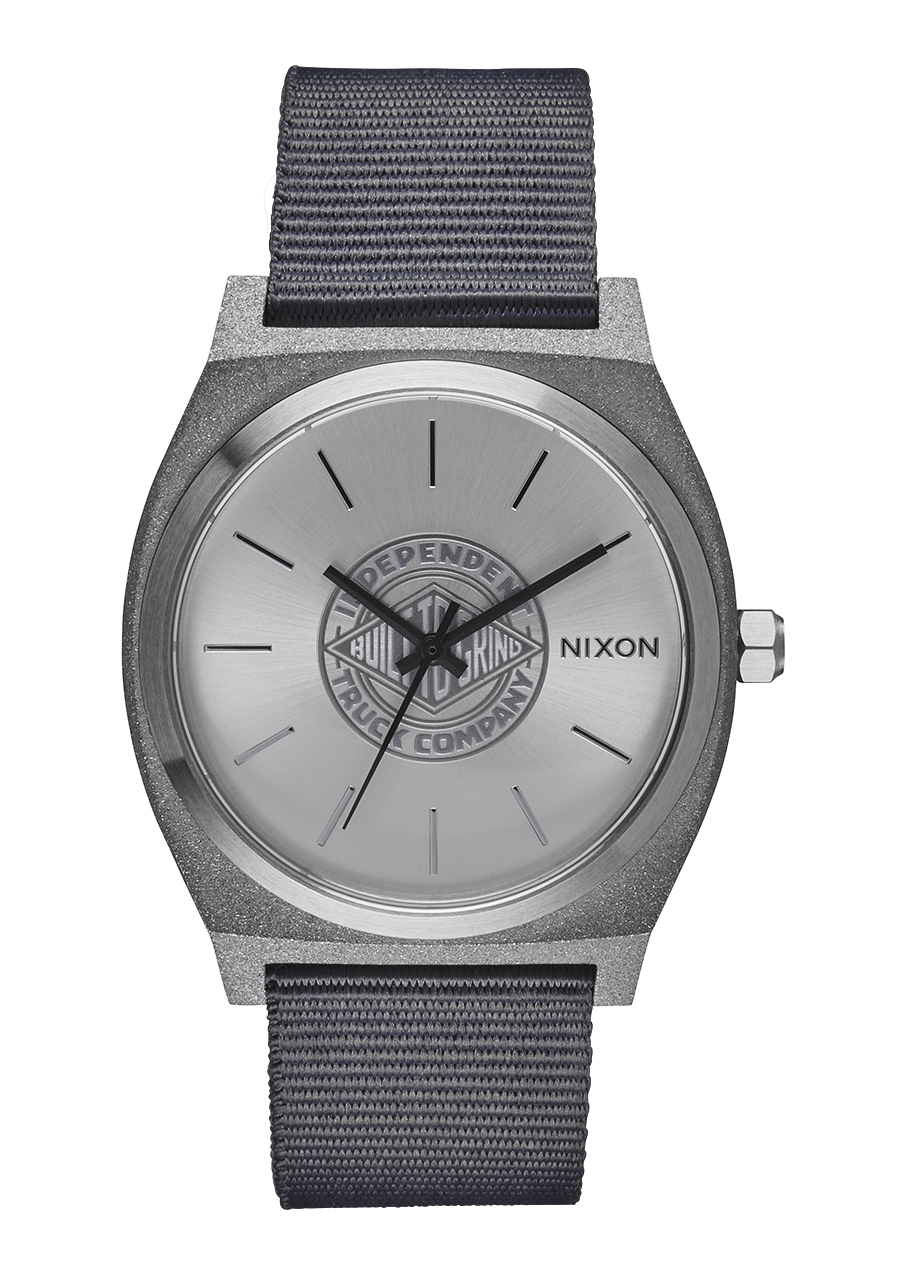 Montre Nixon 'Independent Time Teller' - Argent massif