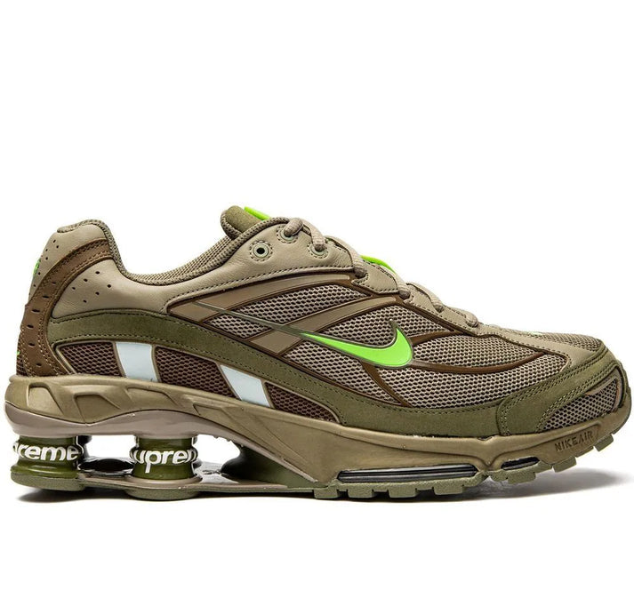 Nike x Supreme 'Shox Ride 2 SP' Shoes - Olive