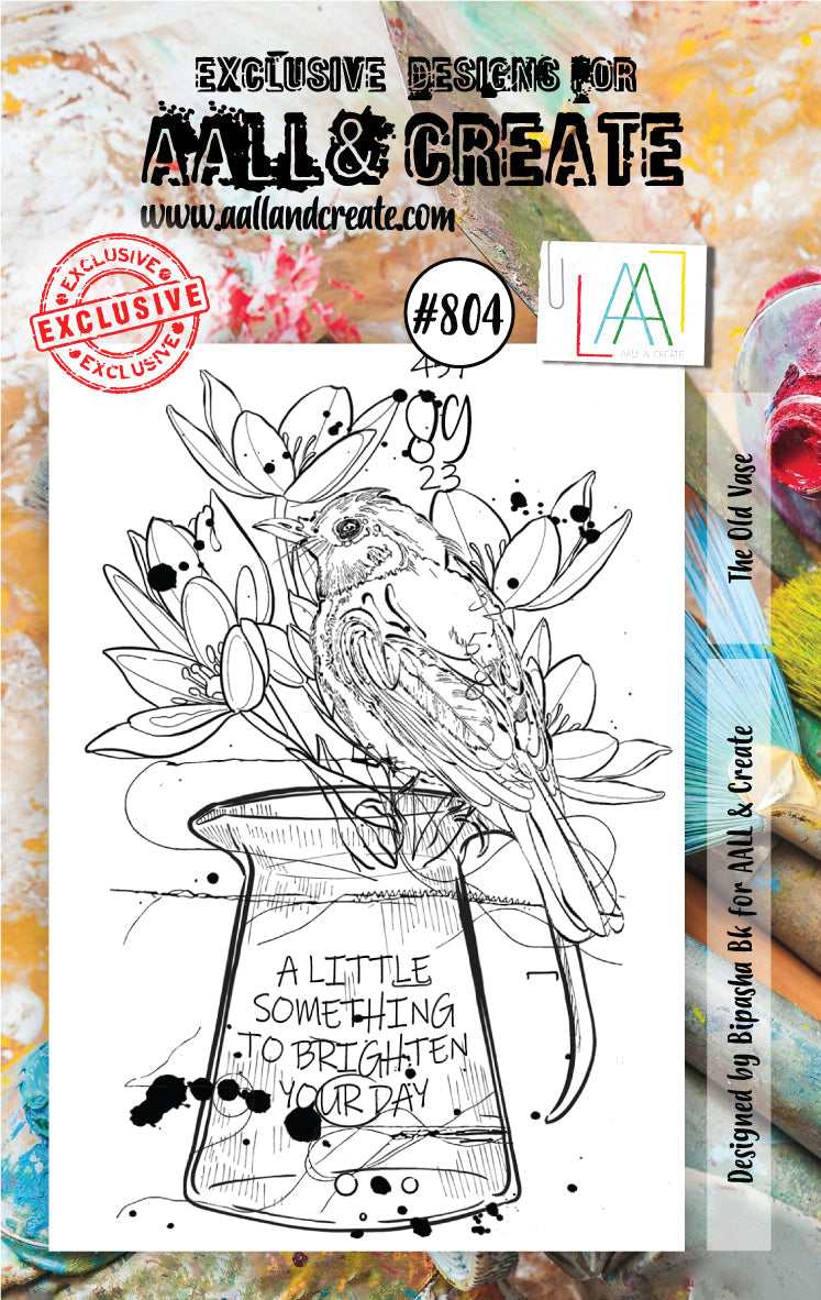 Jeu de timbres AALL and Create - 804 - Le Vieux Vase