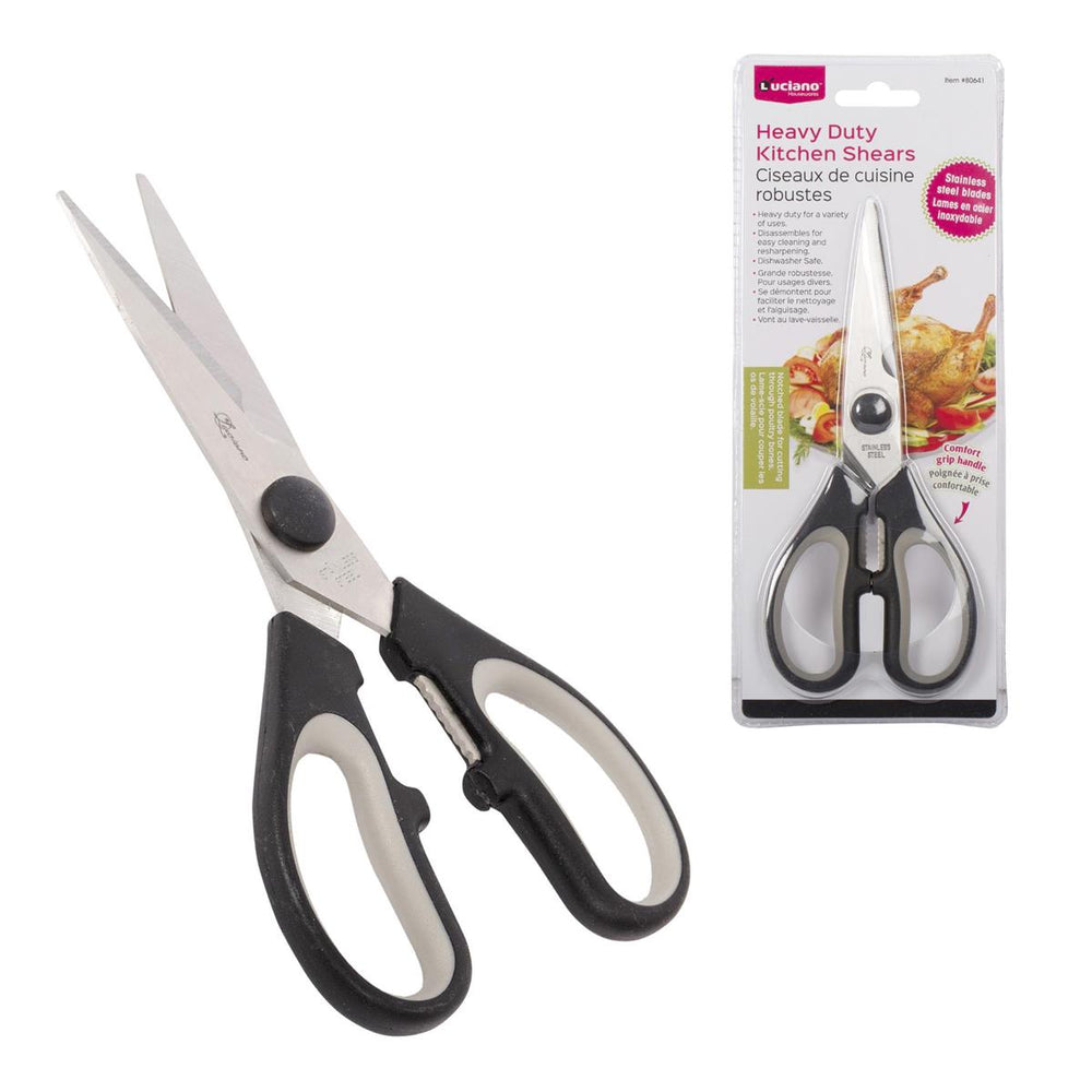 LUCIANO 80641 Heavy Duty Kitchen Shears